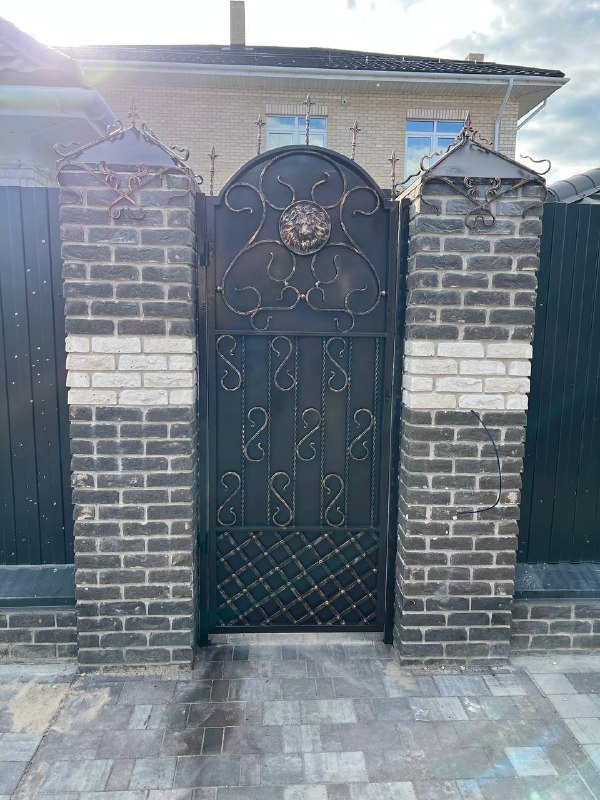 Ворота с калиткой